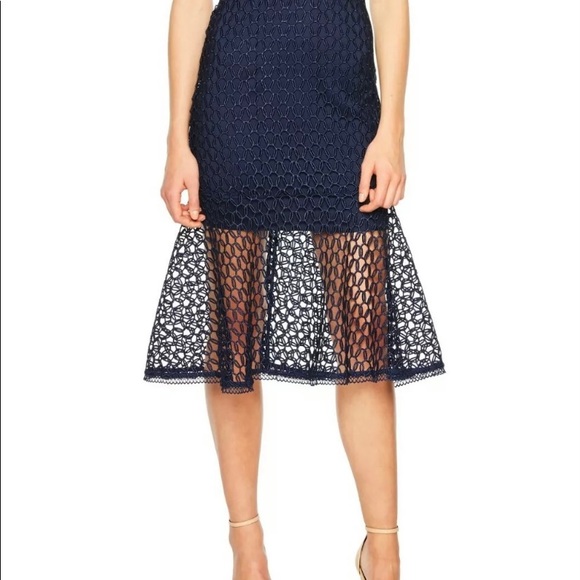 BARDOT BLACK MESH DRESS - Picture 5 of 8